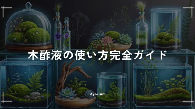 木酢液の使い方完全ガイド｜黒ヒゲコケを枯らす濃度・手順・注意点
