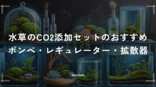 水草のCO2添加セットのおすすめ｜初心者向けボンベ・レギュレーター・拡散器の人気商品